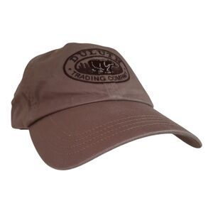 Duluth Trading Company 100% cotton tan brown embroidered logo Dad hat XL/XXL